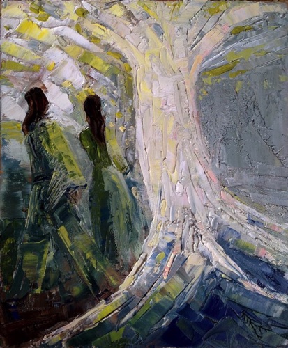 At the Blessing Tree
30 x 25 cm
$350
